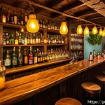 Home 20 세인트빈센트 그레나딘의 나이트라이프 및 클럽 - A cozy local bar scene in Kingstown Old Street, Saint Vincent, featuring a warmly lit intimate inter...